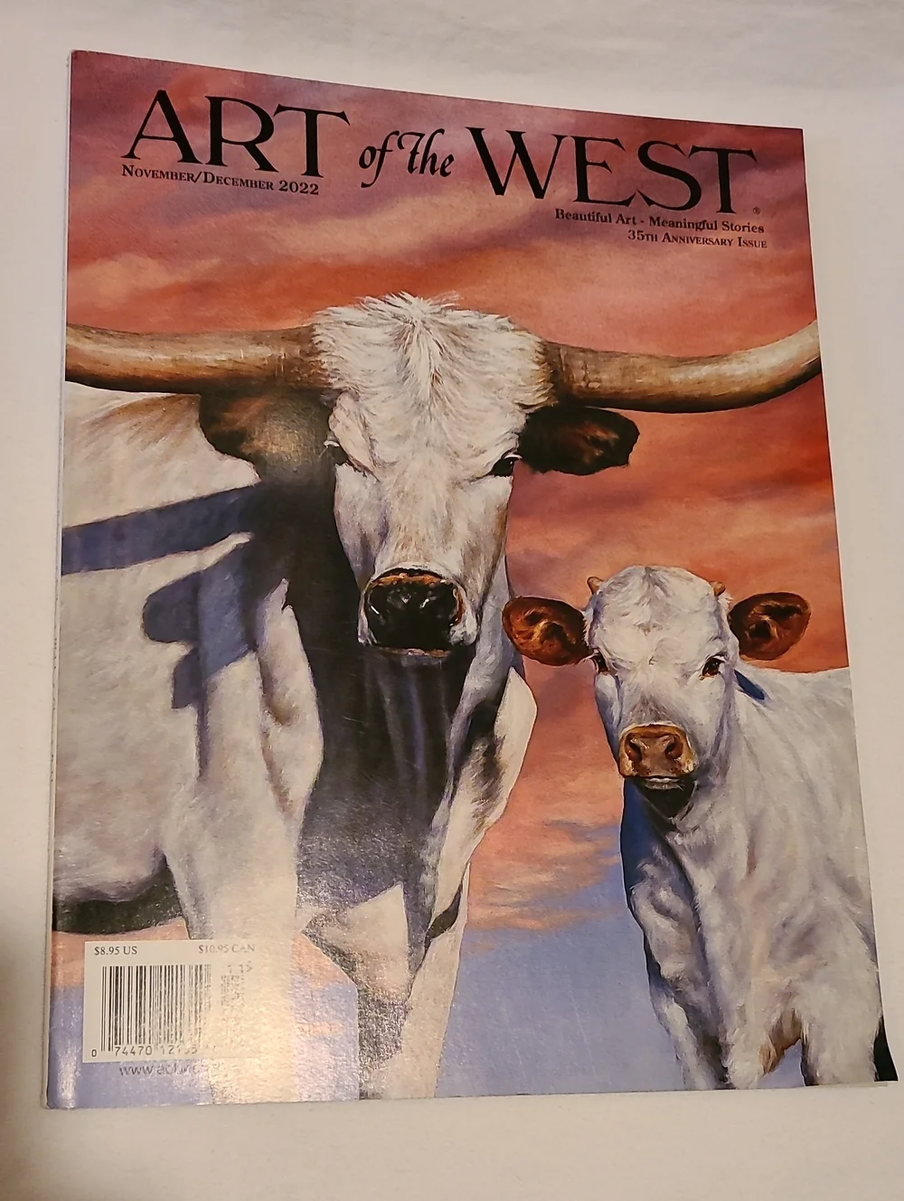 Art Of The West 3 Issues Beautiful Art & Stories Magazine Nov Sept 2022 Jan 2023